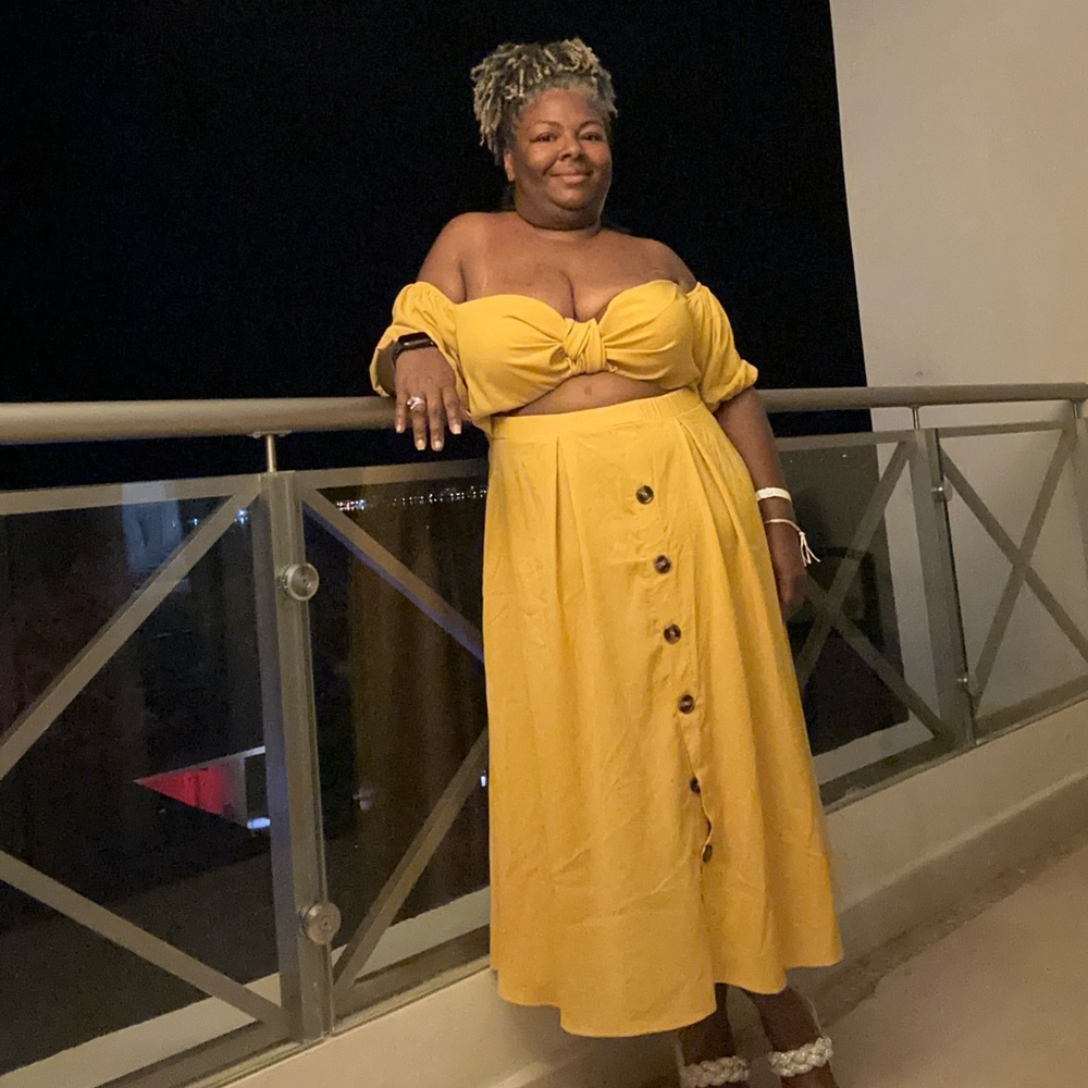 Yellow REBDOLLS sundress